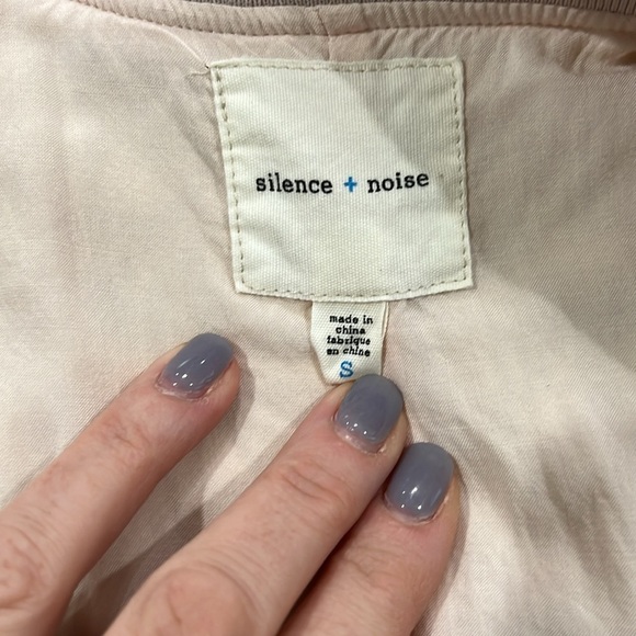 SILENCE + NOISE bomber jacket - Picture 6 of 9